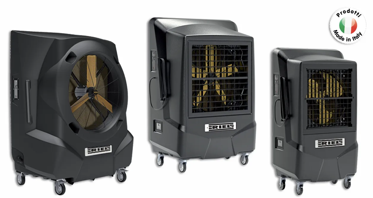 Foto insieme raffrescatori mobili